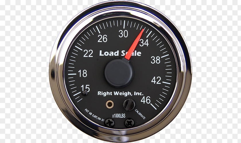 Truck Gauge Measuring Scales Right Weigh Inc Peterbilt Air Suspension PNG