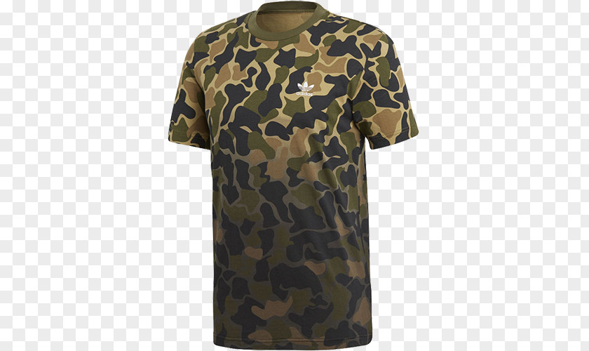 Adidas T Shirts T-shirt Originals Camouflage PNG