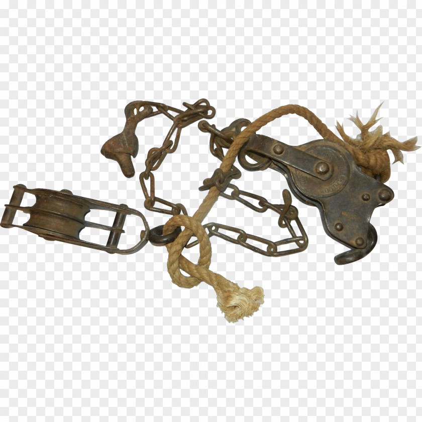 Block And Tackle Fulton Manufacturing Elevator Brass PNG