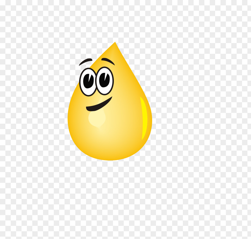Free To Pull The Yellow Droplets Creative Smiley Cartoon Happiness Drip Irrigation PNG