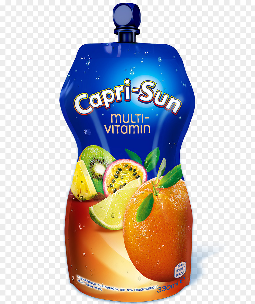 Juice Orange Capri Sun Nectar PNG