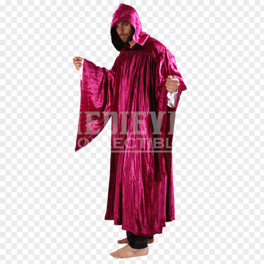 Perfect Rich Woman Robe Costume Design Purple PNG