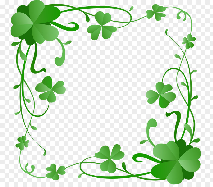 Saint Patrick's Day Clover 17 March Shamrock Clip Art PNG