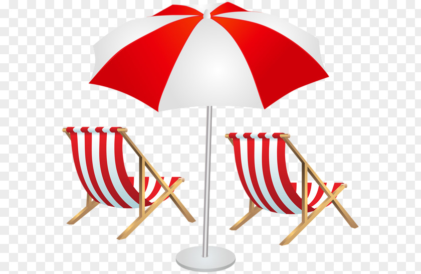 Beach Eames Lounge Chair Umbrella Clip Art PNG