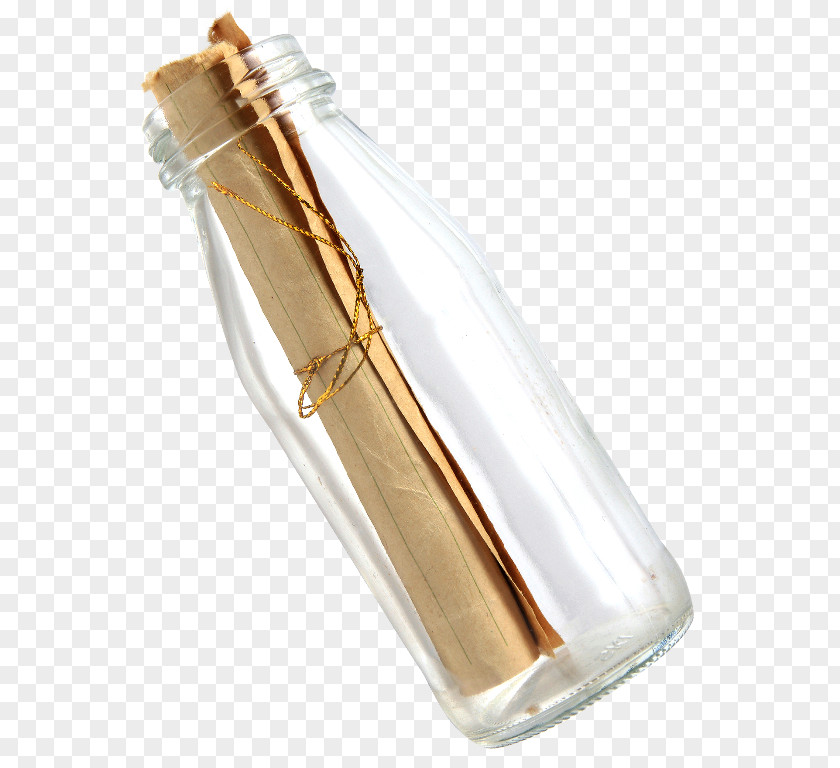 Bottle Message In A Glass Clip Art PNG