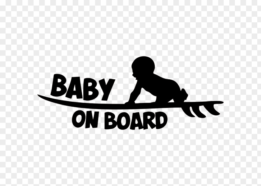 Car Decal Bumper Sticker Baby On Board PNG