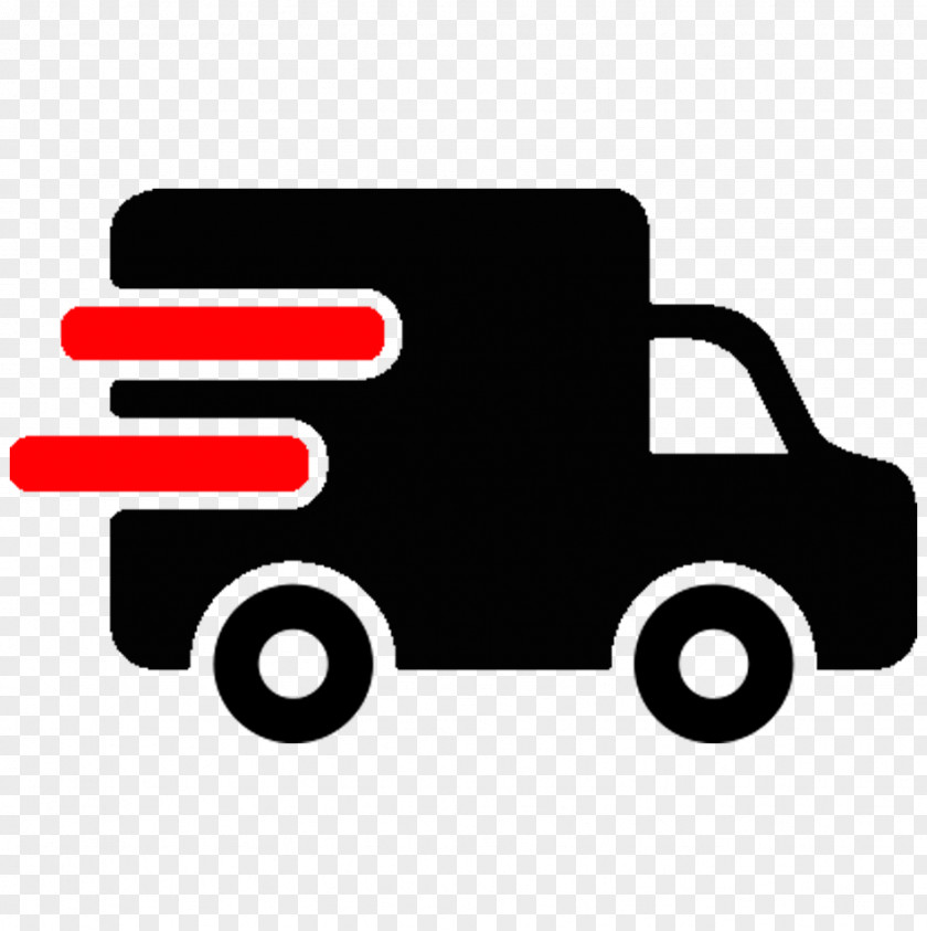 CARGO Container Van Delivery Logo Car PNG