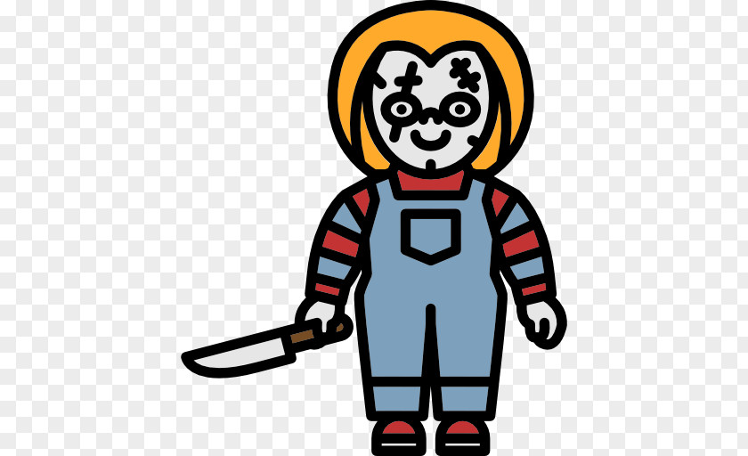 Chucky Run Killer Emoticon Clip Art PNG