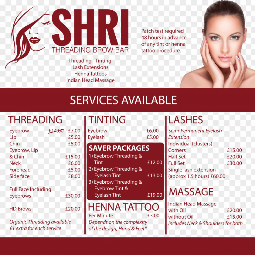 Henna Night SHRI THREADING Beauty Parlour Hair Removal PNG