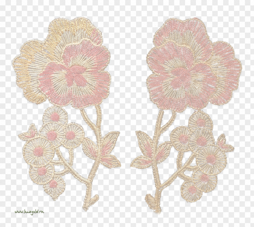 Lace Flower Clip Art PNG