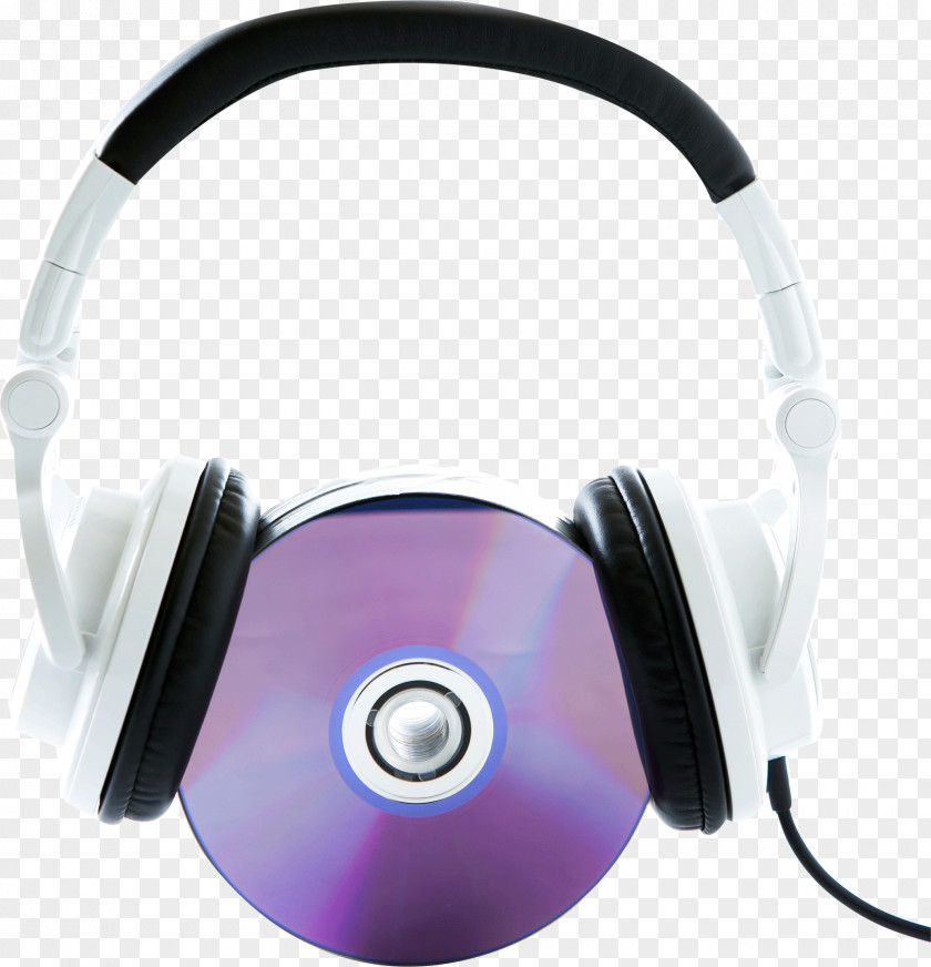 Musical Elements Headset Cd Discography PNG elements headset cd discography clipart PNG