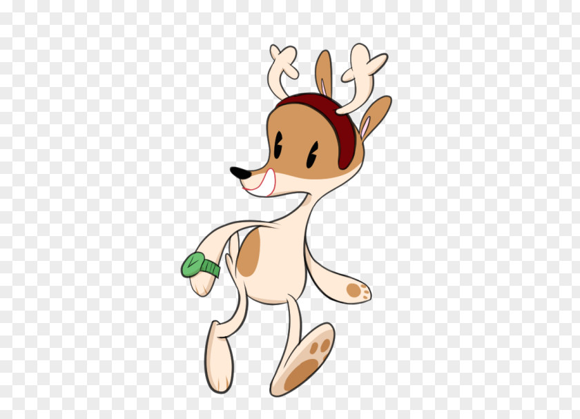 Reindeer Canidae Dog Christmas Ornament PNG