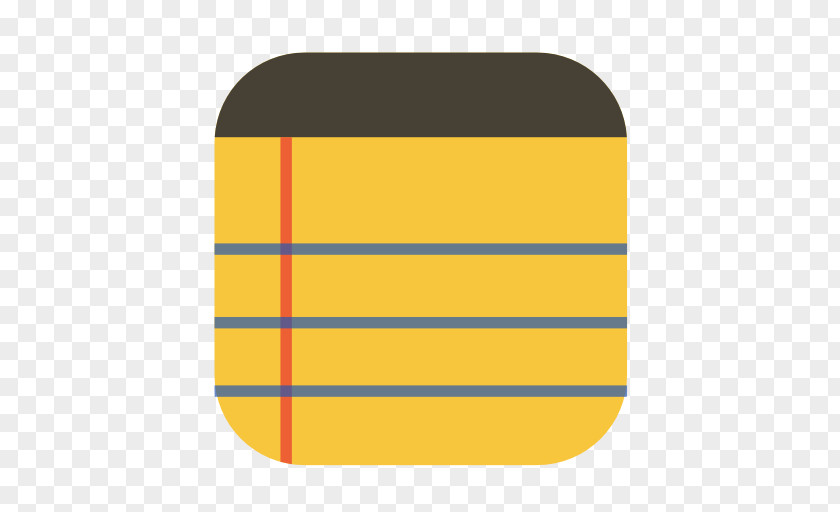 Utilities Notepad Angle Area Yellow Pattern PNG