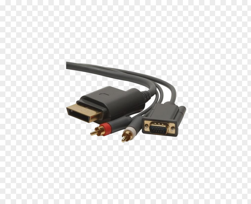 Xbox HDMI 360 PlayStation 2 VGA Connector Adapter PNG