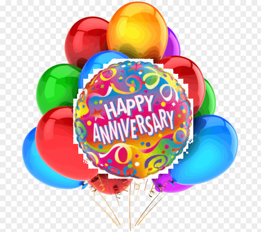 Balloon Birthday Party Anniversary Gift PNG