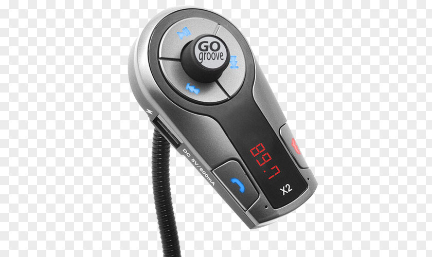 Bluetooth FM Transmitter Battery Charger Broadcasting Handsfree PNG