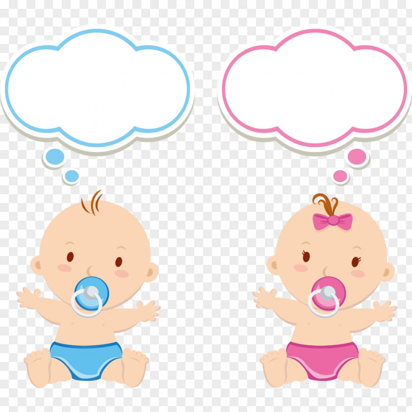 Cartoon Baby Infant Illustration PNG