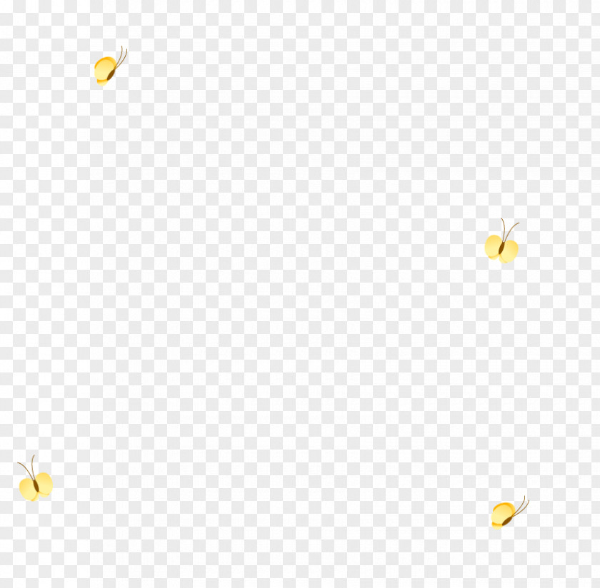 Cartoon Firefly Line Point Angle White Pattern PNG