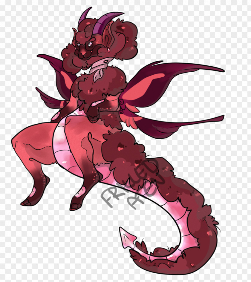 Dragon Decapoda Cartoon Demon PNG