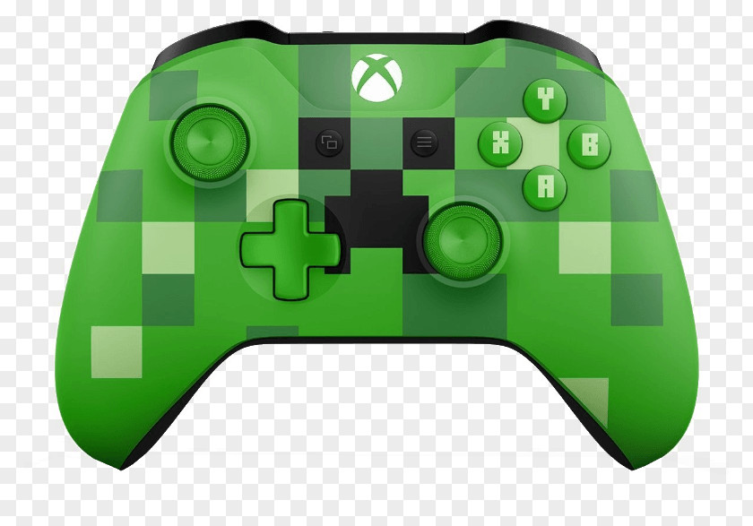 Xbox 360 Minecraft One Controller Game Controllers PNG