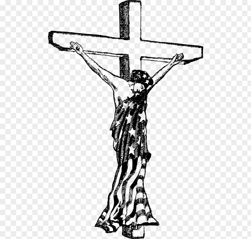 Crucifixion Statue Of Liberty PNG
