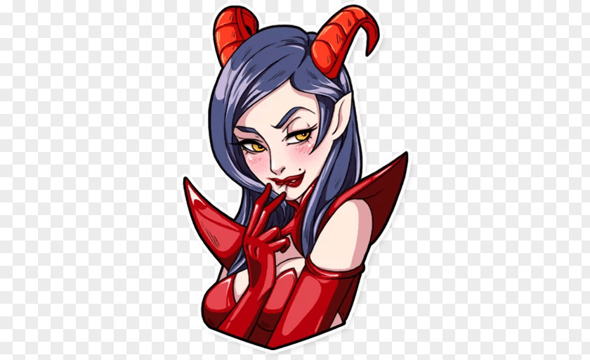 Devil Telegram Sticker Chort PNG