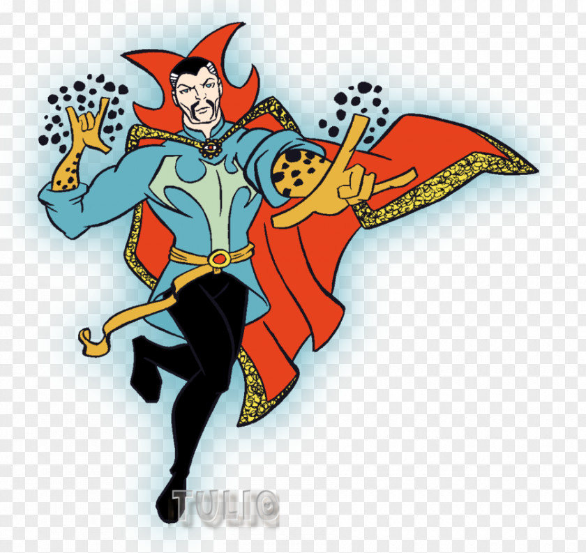 Doctor Strange Portal Costume Design Cartoon Superhero Legendary Creature PNG