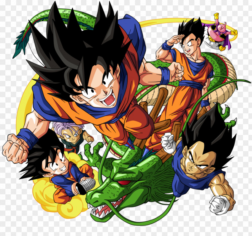 Dragon Ball Z Goku Vegeta T-shirt Gohan PNG