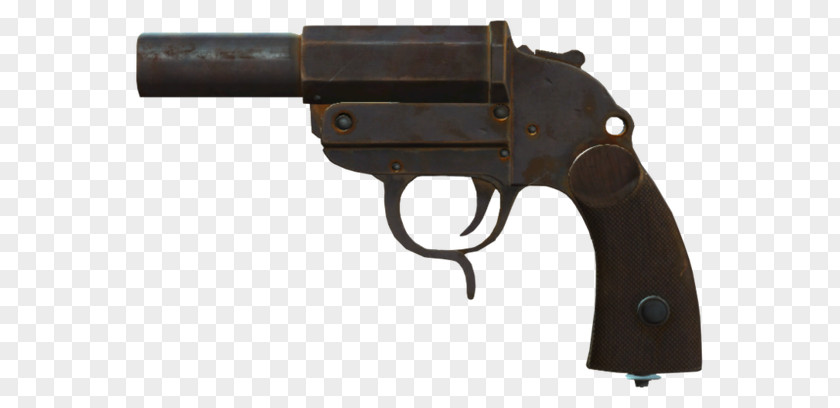 Fallout 4 Guns Weapon Flare Gun Pistol PNG