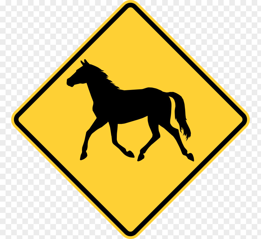 Number 2 Horse And Buggy Traffic Sign Warning Horse-drawn Vehicle PNG