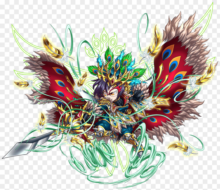 Peacock Brave Frontier Android Game Earth Attack Lunar Blade PNG