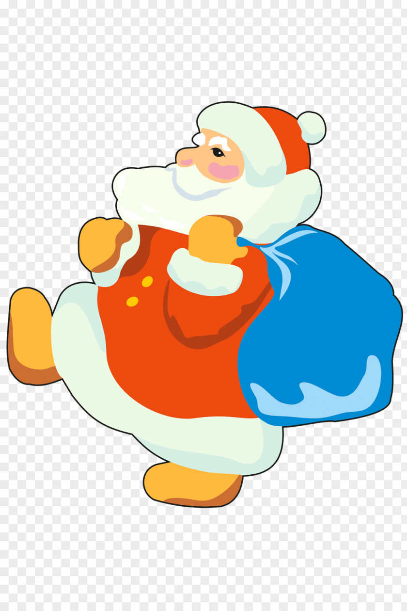 Santa Claus Ded Moroz Snegurochka New Year Clip Art PNG