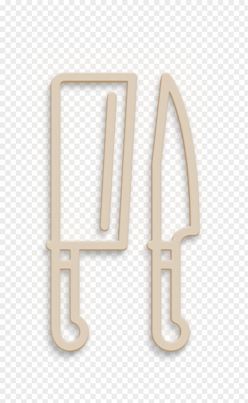 Butcher Icon Knife Restaurant Elements PNG