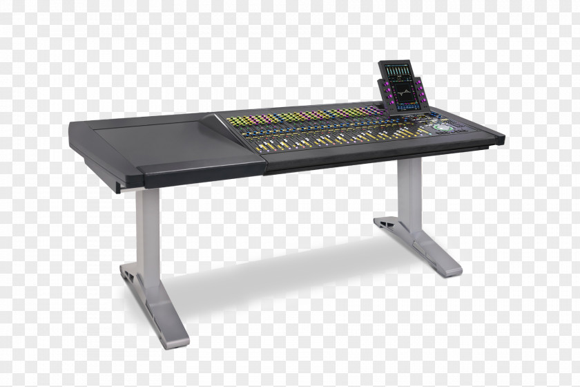 Table Desk Furniture System Console Recording Studio PNG