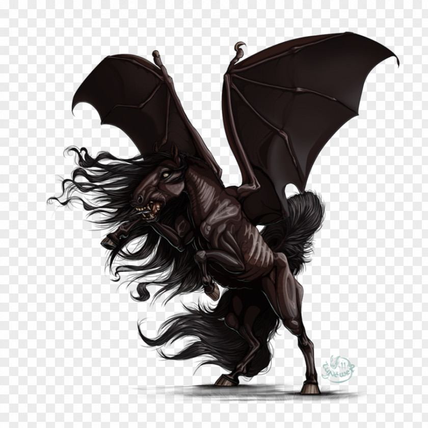 Ancient Reading Thestral Horse Harry Potter Art Hippogriff PNG