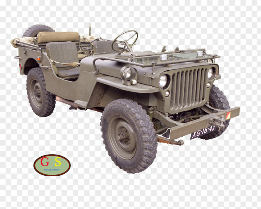 Jeep Willys MB Truck CJ Wrangler PNG