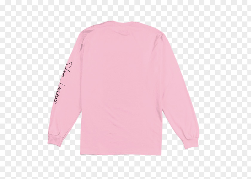Long-sleeved T-shirt Thomas Pink PNG
