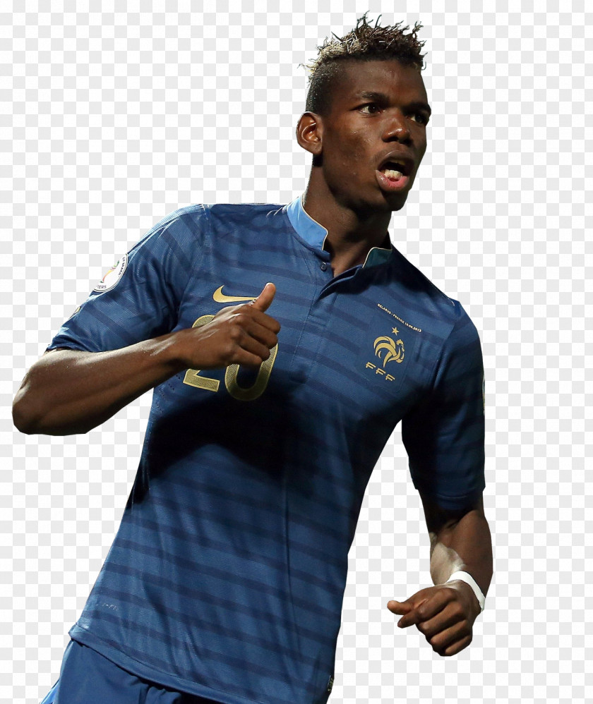 T-shirt Paul Pogba 2013 FIFA U-20 World Cup France National Football Team Dress Shirt PNG