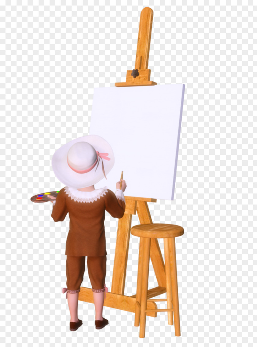 Tube Easel Drawing Painting Painter Art PNG