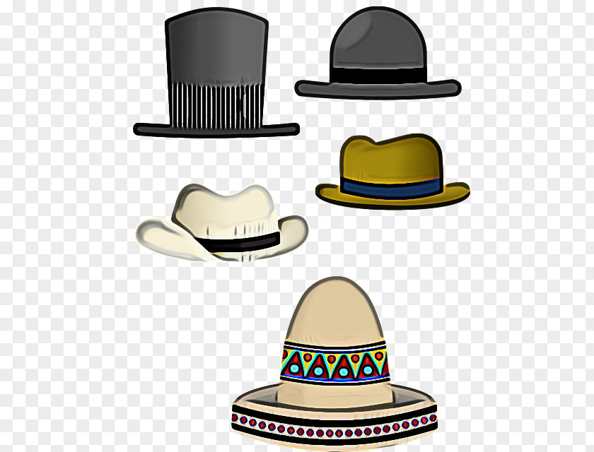 Cowboy Hat Costume Accessory Top Cartoon PNG