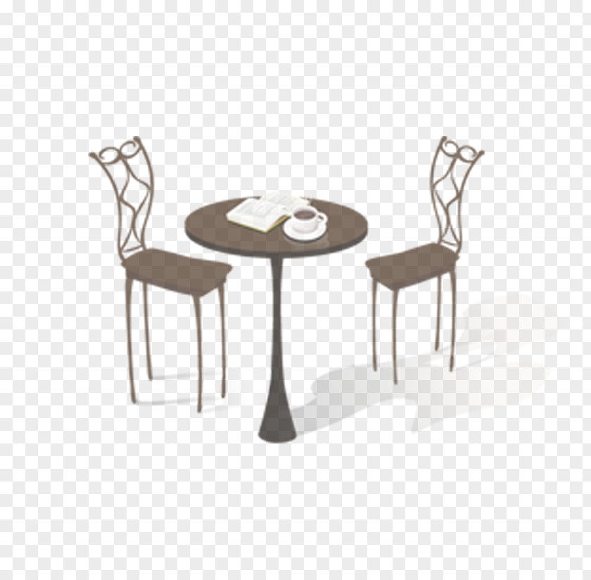 Desk Chairs Decorative Pattern Table Coffee Buffet Cafe Chair PNG