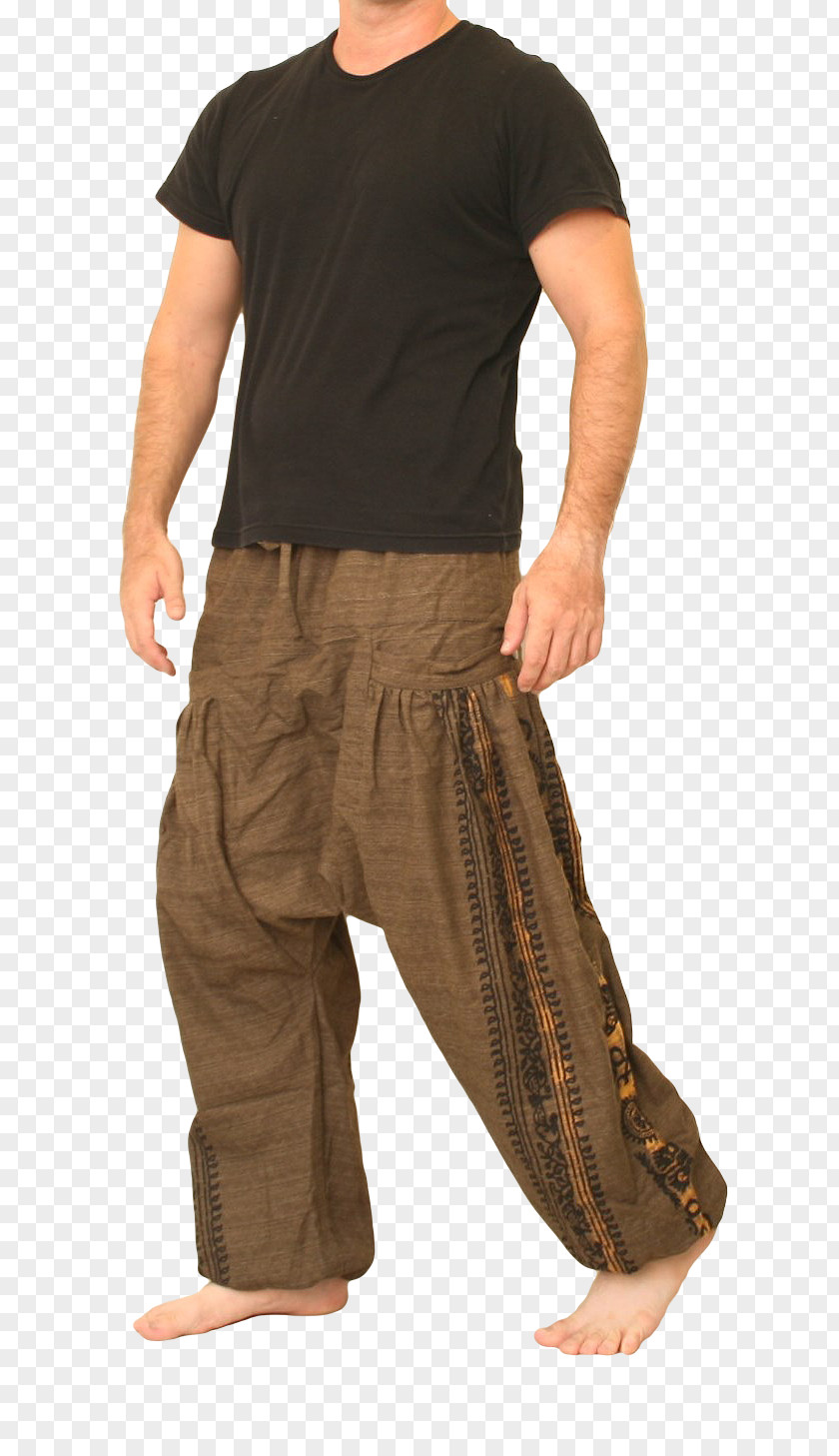 Jeans Wide-leg Harem Pants Sagging PNG