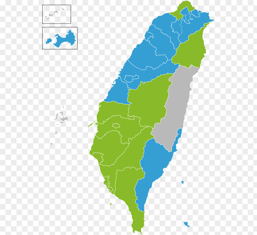 Map Taiwanese Local Elections, 2018 Wikimedia Commons Wikipedia PNG