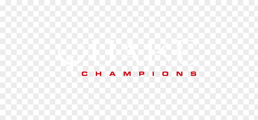 Quake Champions Logo Brand Line Point Angle PNG