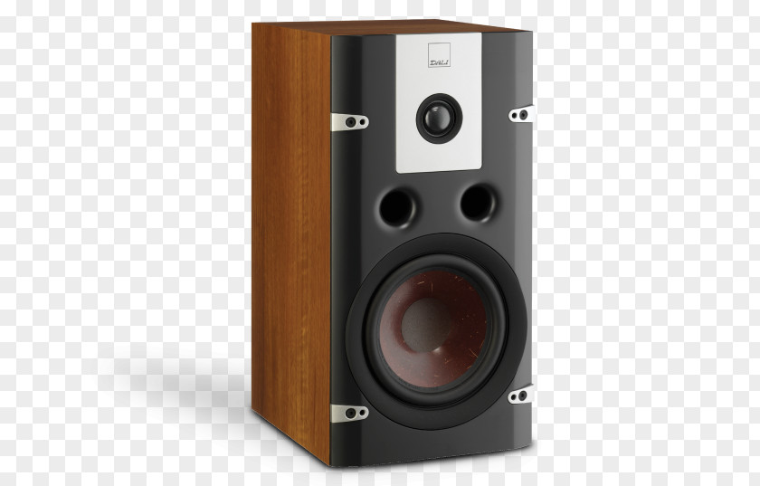 Walnut Finish Danish Audiophile Loudspeaker Industries Acoustics Enclosure Computer Speakers PNG