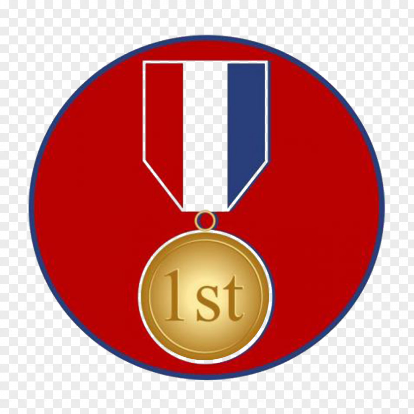 Excellent Person Gold Medal Award Clip Art PNG