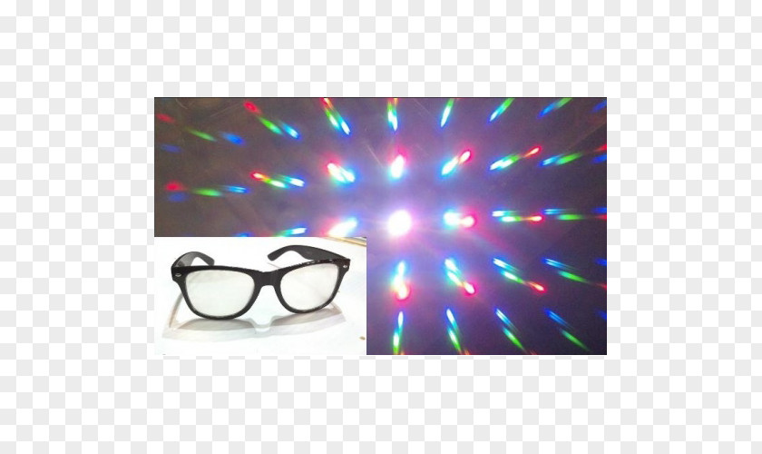 Light Sunglasses Spectrum Rainbow PNG