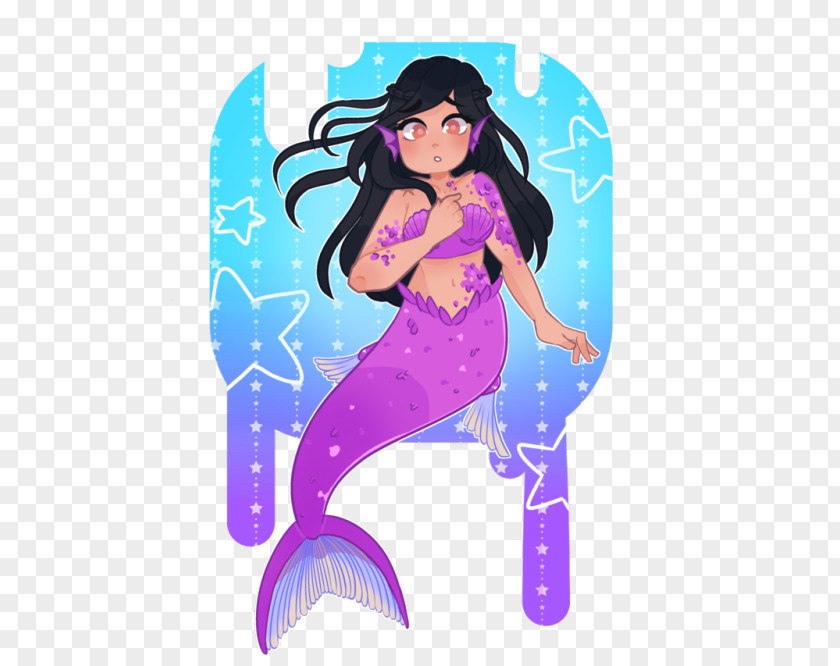 Mermaid Fan Art Drawing PNG