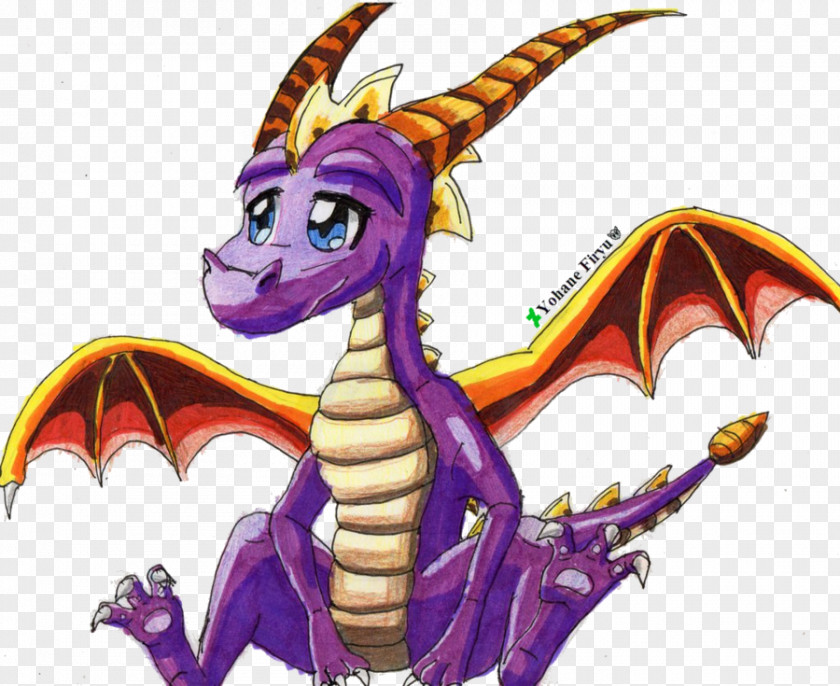 Dragon Spyro Cynder Drawing PNG