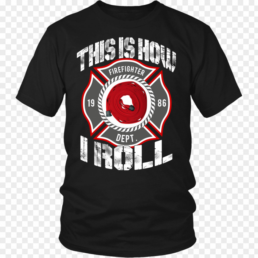 Firefighter Tshirt T-shirt Hoodie Hat Male PNG
